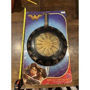 Wonder Woman plastic Cosplay Sword & Shield Costume Prop Halloween Gift Tactical